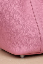 Picotin18, Sakura Pink, French TC leather, fully hand-stitched craftsmanship