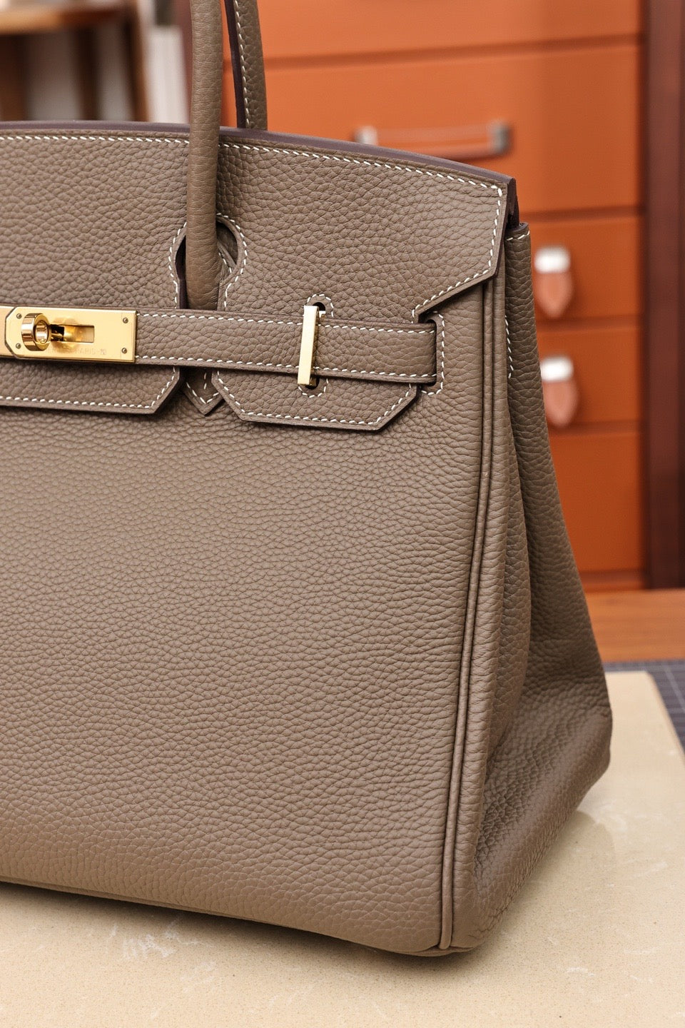 Elephant Grey birkin25 Togo 18K hardware with full hand stitching