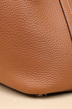 Picotin, 18cm Gold Brown, French TC leather, fully hand-stitched quality